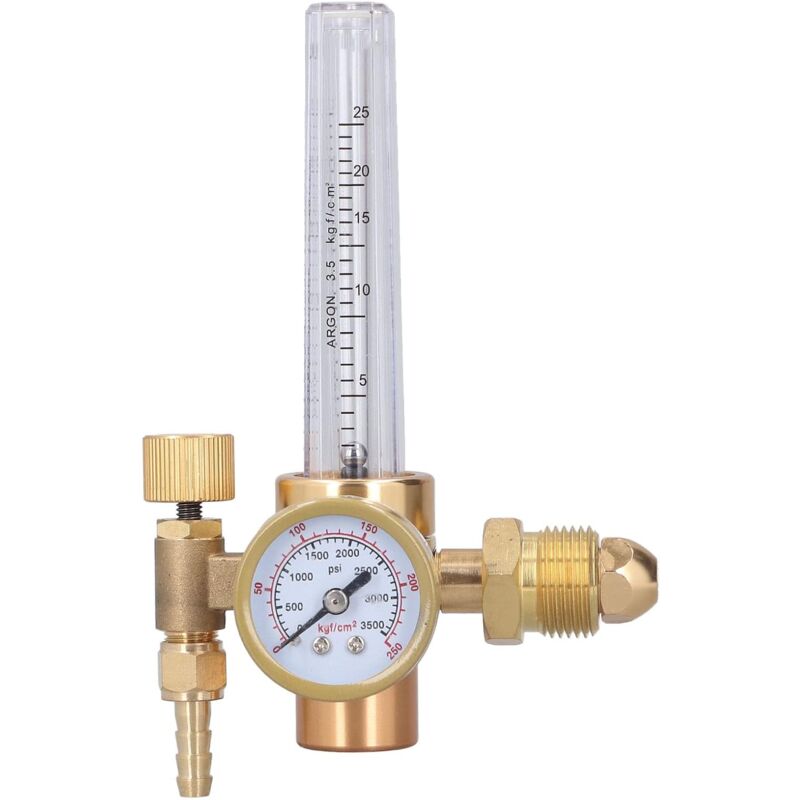 foto del prodotto regolatore di pressione argon co2, valvola di espansione argon riduttore di pressione del gas misuratore di portata argon regolatore del gas