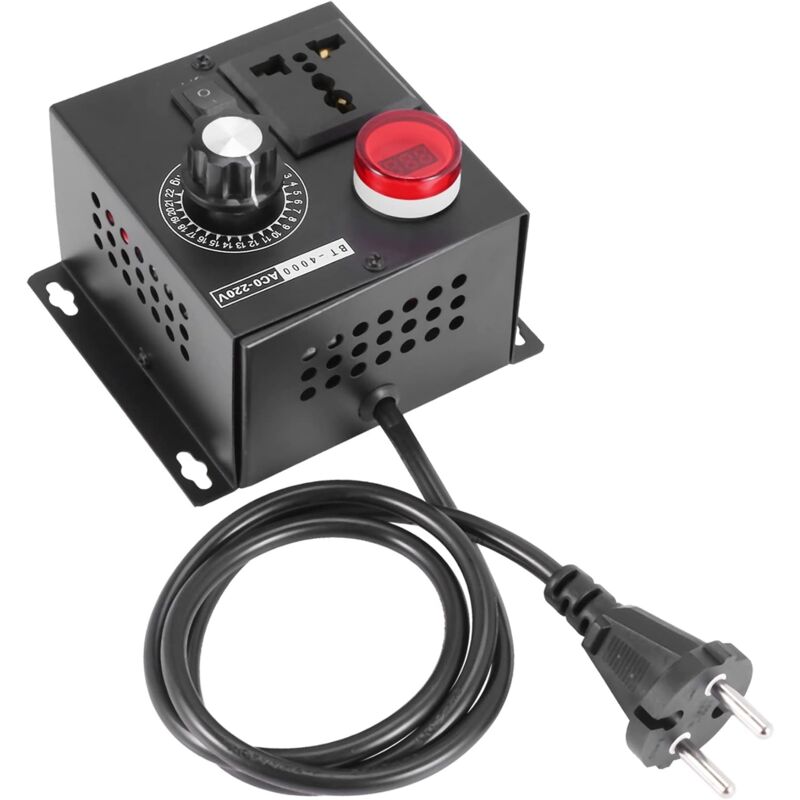 foto del prodotto regolatore di tensione elettronico scr ac220 v 4000 w regolatore di tensione regolatore di velocit con spina europea