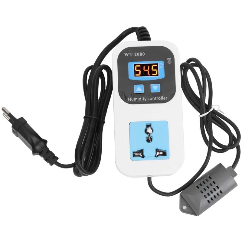 foto del prodotto regolatore di umidit , regolatore di umidit , presa interruttore per umidificazione e deumidificazione, regolatore di umidit monoblocco, accessori