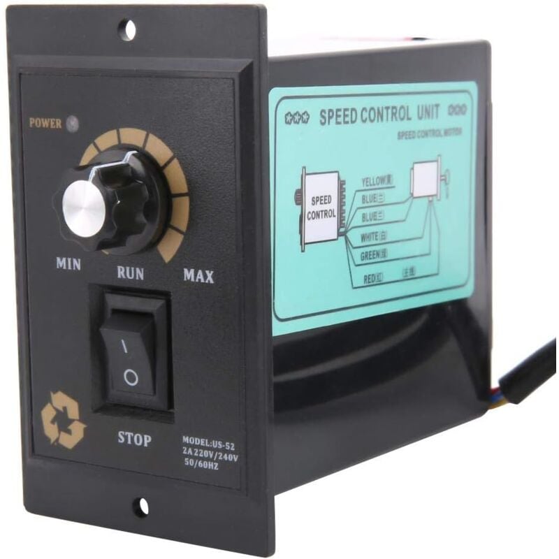 foto del prodotto regolatore di velocit del motore regolatore di velocit del motore elettrico monofase ac 220v 50 60hz 400w regolatore del motore, altro automazione