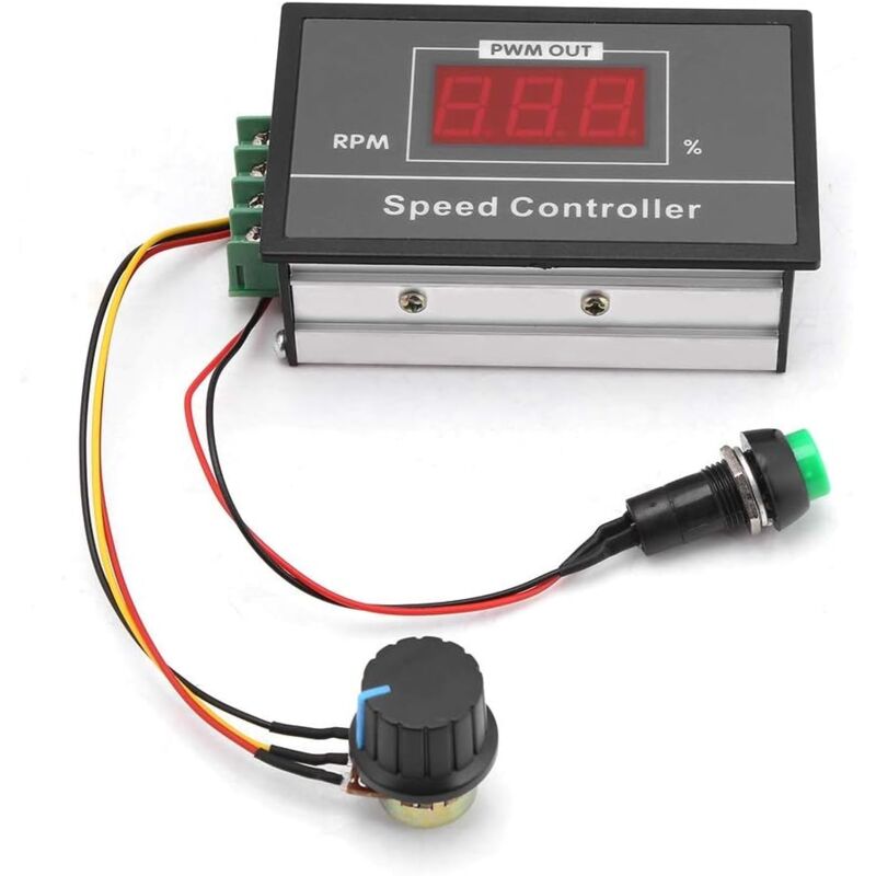 foto del prodotto regolatore di velocit regolatore di velocit per motore cc 12v 24v 6 60v 36v 48v 30a pwm interruttore di avvio e arresto