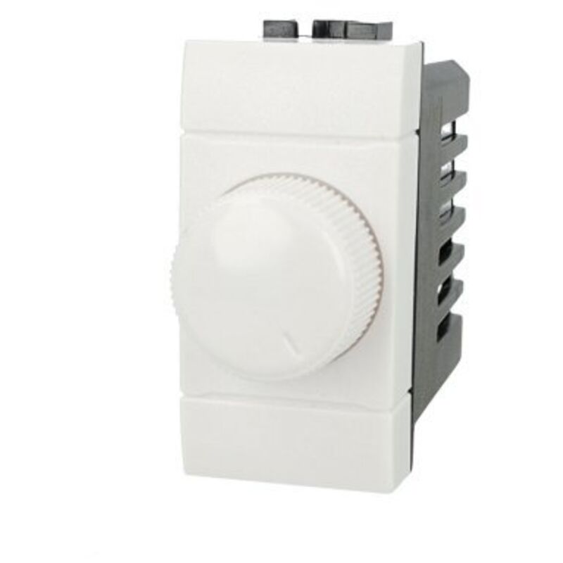 foto del prodotto regolatore dimmer a manopola 220v bianco compatibile bticino living