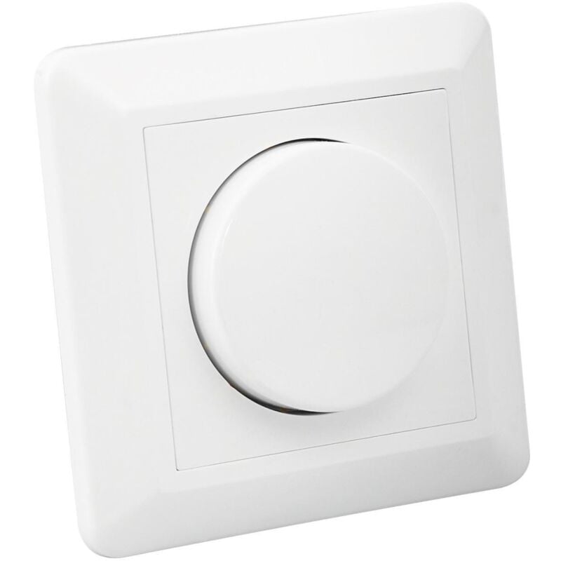 foto del prodotto regolatore interruttore commutatore universale led triac bianco rotto