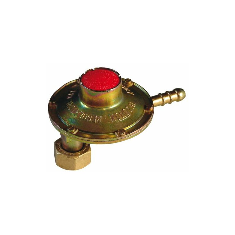 foto del prodotto regolatore per gas taratura fissa a squadro amaflex pz 10