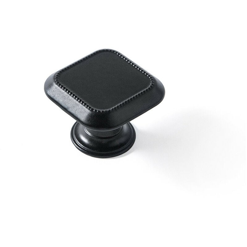 foto del prodotto rei buttoni per mobili lotto 4 metallo opaco 30x30mm stile