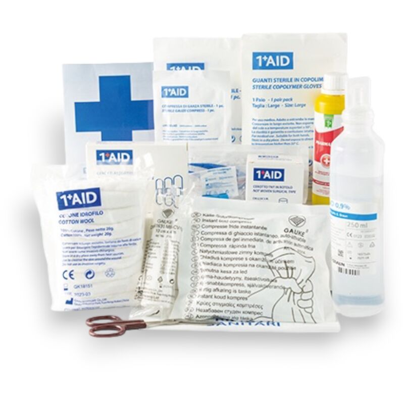 foto del prodotto reintegro per kit di pronto soccorso con 16 referenze mediche c 204