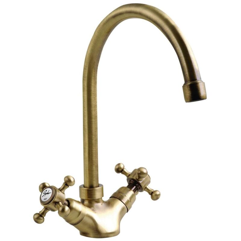 foto del prodotto reitano rubinetteria antea miscelatore da lavello, bronzo 3096 sapho