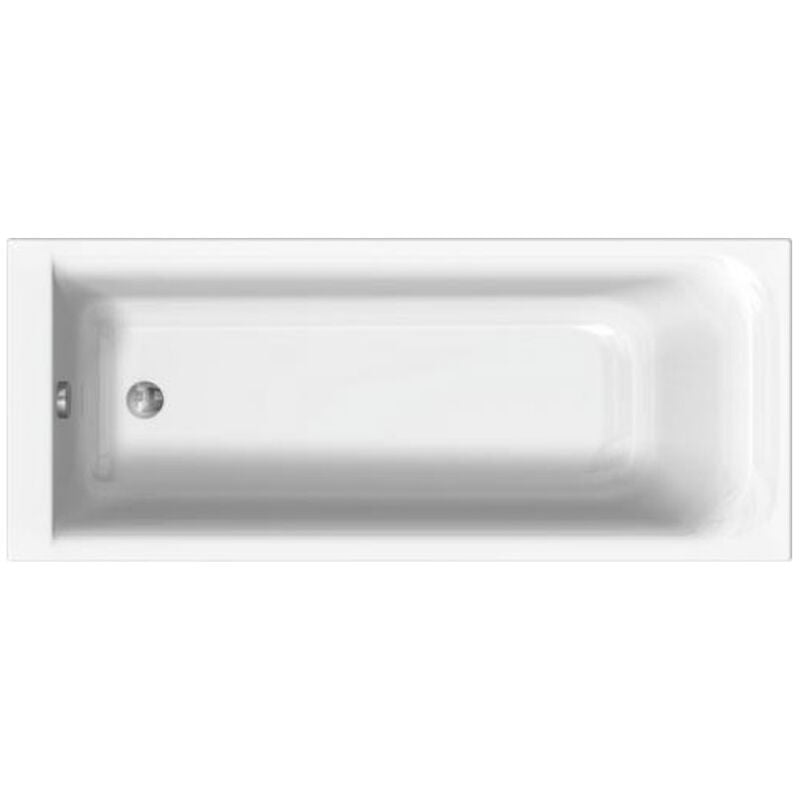 foto del prodotto rekord vasca da bagno dritta con gambe 170 x 70 cm acrilico, bianco xwp1670000 kolo by geberit