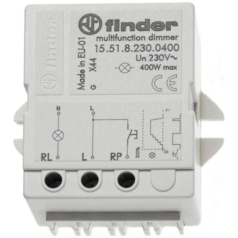 foto del prodotto rel a impulso superficiale incasso finder 15.51.8.230.0400 1 na 230 v ac 400 w 1 pz.
