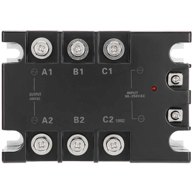foto del prodotto relè a stato solido trifase, prestazioni stabili tsr-40aa-h ssr, lunga durata ac-ac per dispositivi di interfaccia periferica del computer,