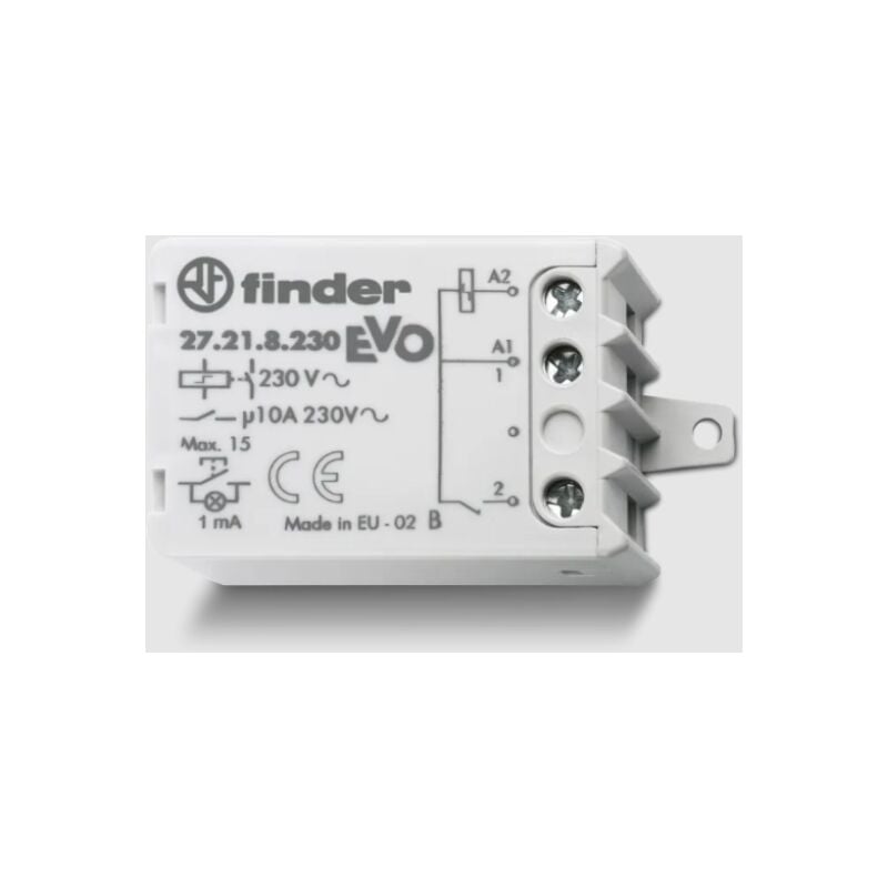 foto del prodotto rel ad impulsi 1 no 10 a bobina ac 230 v con limitatore di potenza finder 272182300000
