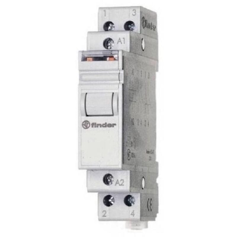 foto del prodotto relè ad impulsi modulare standard, 230 v, agni, commutatore 4 sequenze 2 no, ac (50/60hz), montaggio su barra 35 mm