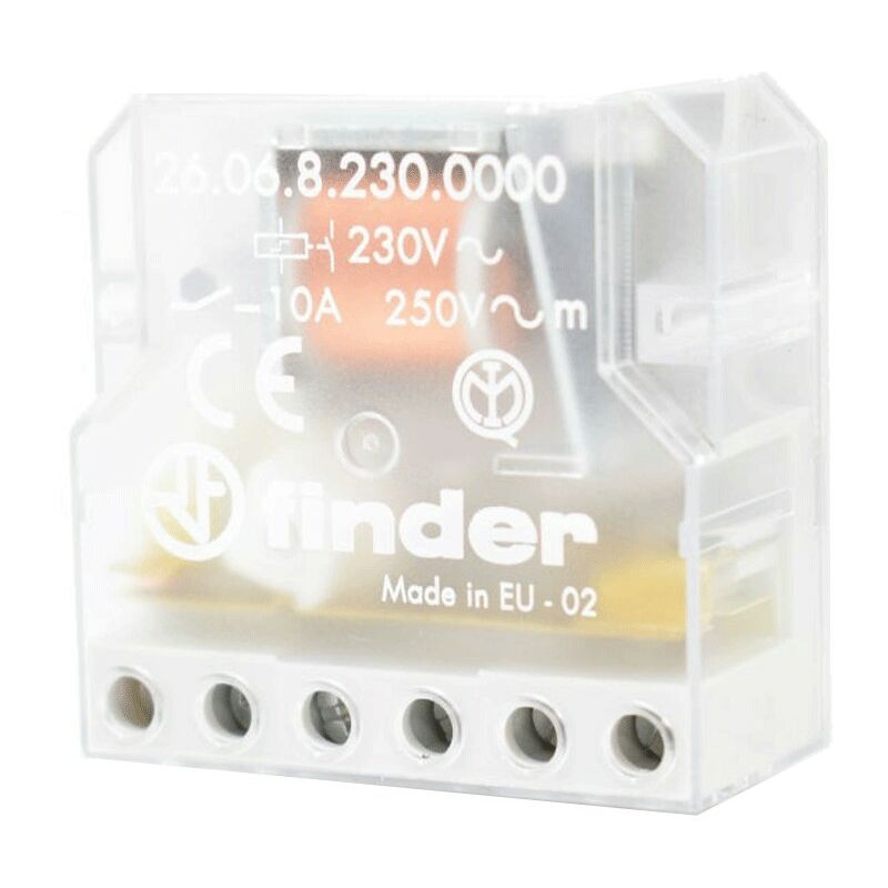 foto del prodotto rel commutatore ad impulsi 3 sequenze 230v 26068230 finder
