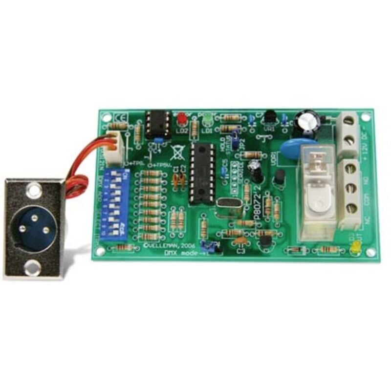 foto del prodotto relè controllato da dmx