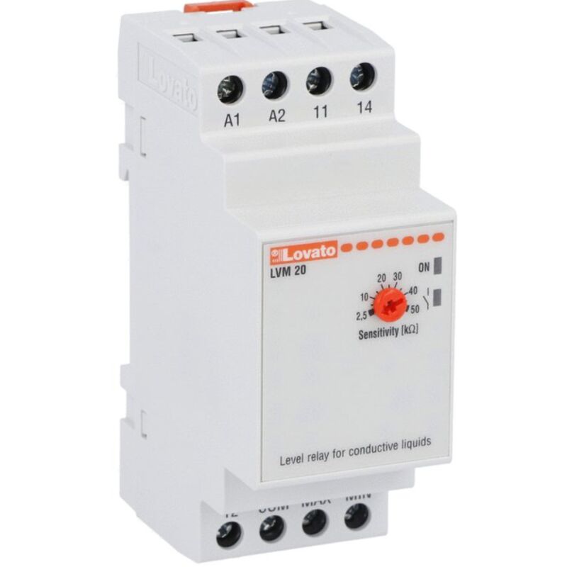 foto del prodotto rel di livello lovato modulare ripristino automatico 24vac lvm20a024
