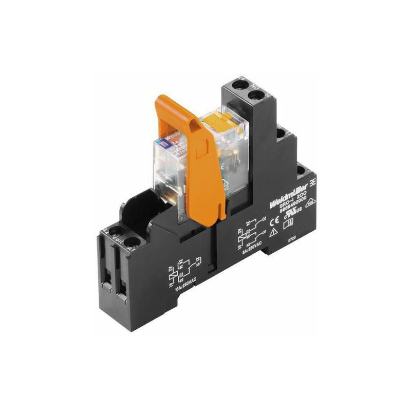foto del prodotto relè di potenza modulare riderseries rci, 2co, cc, 24v, 1.44kohm