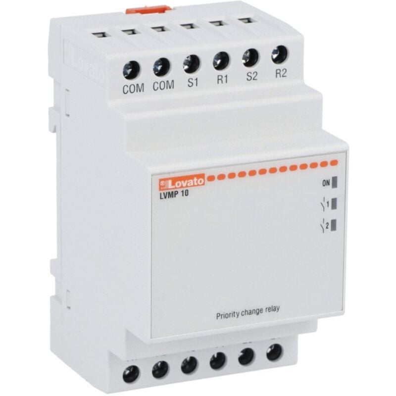 foto del prodotto rel di scambio lovato 2 uscite alternanza 240v lvmp10a240