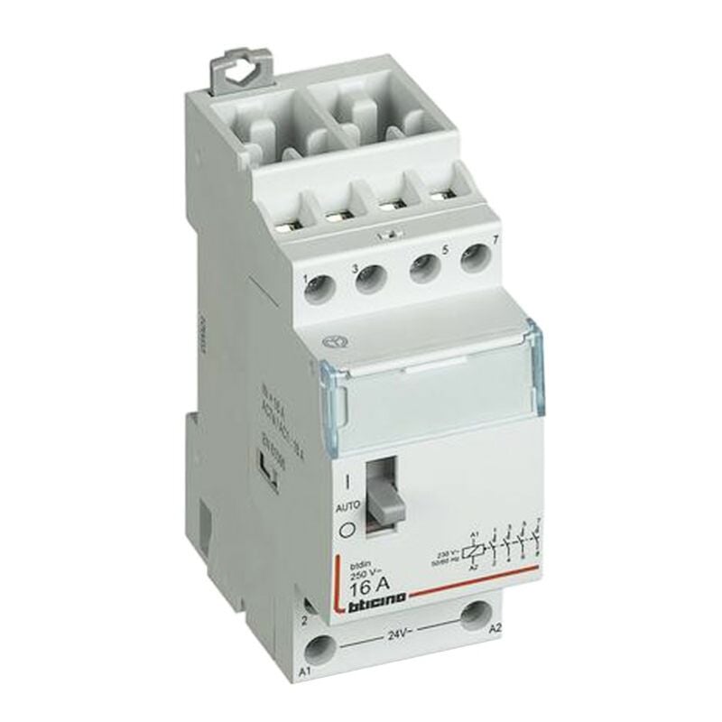 foto del prodotto rel monostabile bticino 16a 4no 230vac fm2a4n230m