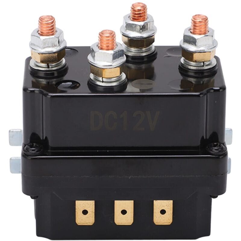 foto del prodotto rel per verricello elettrico impermeabile da 250 a per veicoli fuoristrada 12 v abs incorporato in ottone