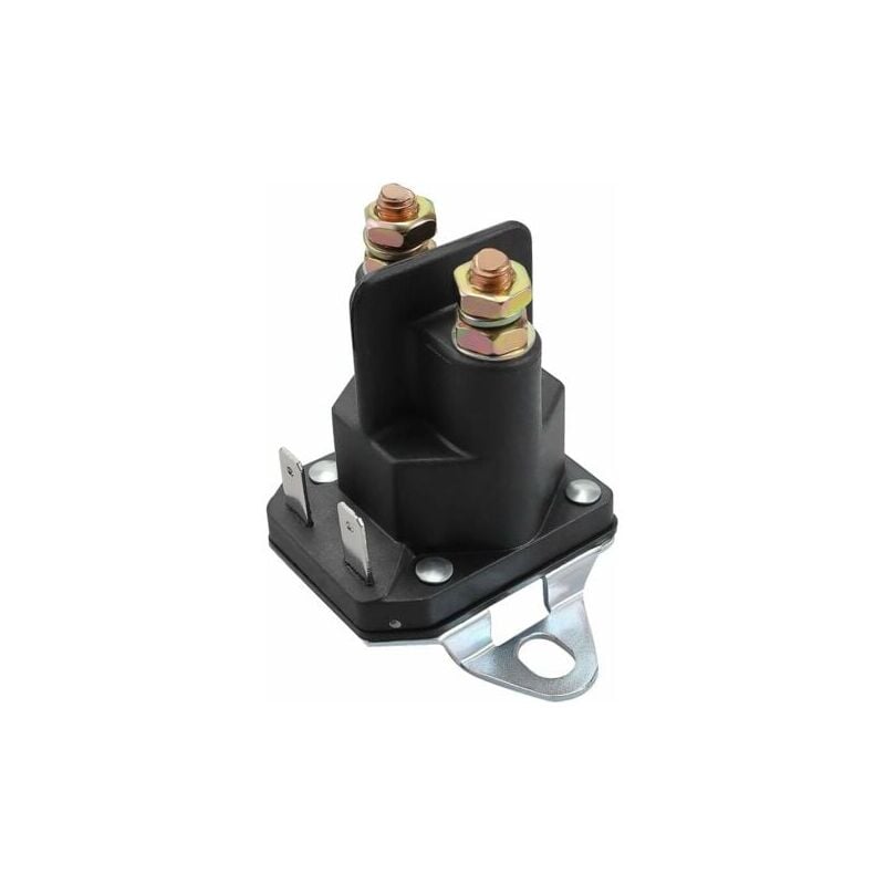 foto del prodotto rel solenoide di avviamento a 4 pin da 12 v, contattore da 12 volt 762 1261 211 51, adatto per tosaerba, motoslitte, golf cart e trattorini da