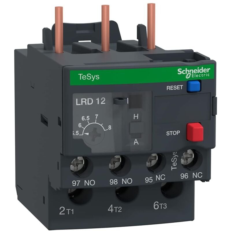 immagine 0 del prodotto rel sovraccarico termico per motore tesys 5,5 8 a classe 10a schneider lrd12