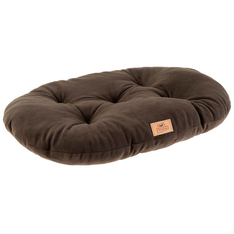 foto del prodotto relax microfleece cuscino per cani e gatti in morbido micropile. vari colori e misure.. variante 45 2 misure 43 x 30 cm grigio ferplast
