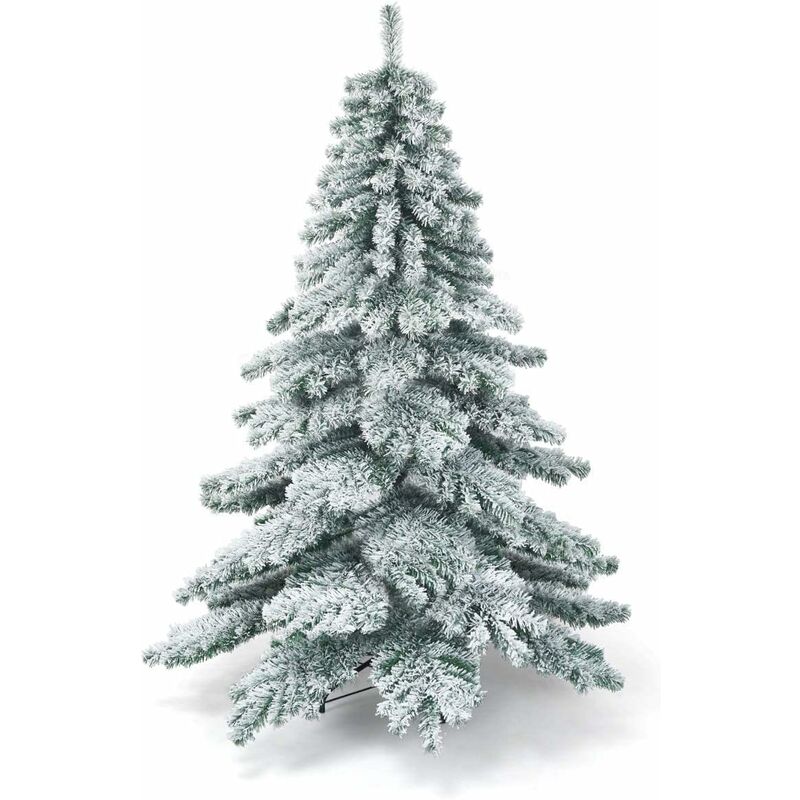 foto del prodotto relax4life albero natalizio artificiale, albero di natale in materiale inodore e sicuro, albero decorativo finto per natale con aspetto realistico e
