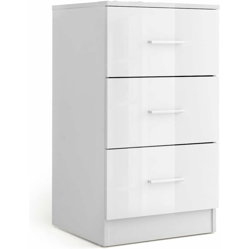 foto del prodotto relax4life armadietto per ufficio, con 3 cassetti, cassettiera per scrivania, resistente e durevole, cassettiera per mobile, ideale per ufficio,