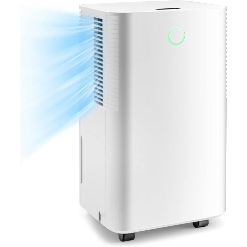 foto del prodotto relax4life deumidificatore casa con 4 modalit di funzionamento e 2 velocit , deumidificatore daria portatile con serbatoio dell acqua, timer 24