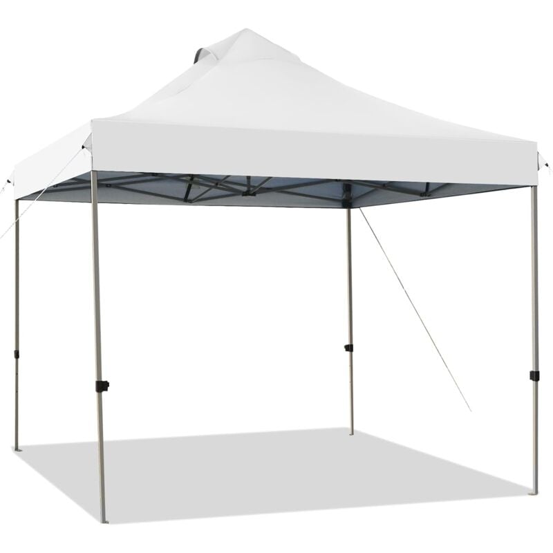 foto del prodotto relax4life gazebo da giardino 3 x 3 m, gazebo pieghevole impermeabile, 3 altezze regolabili, design pop up, borsa con ruote, ideale per feste,