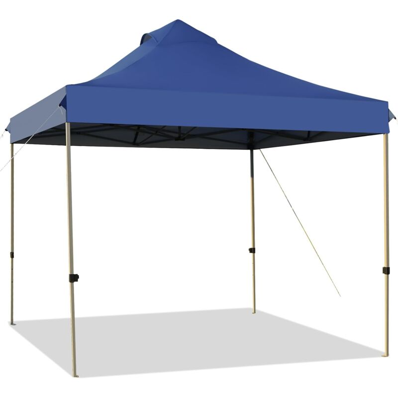 foto del prodotto relax4life gazebo da giardino 3 x 3 m, gazebo pieghevole impermeabile, 3 altezze regolabili, design pop up, borsa con ruote, ideale per feste,