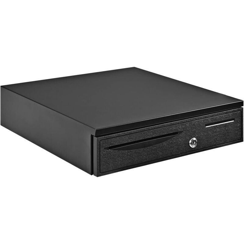 foto del prodotto relax4life registratore di cassa portabile per cassa e contanti, cassetto portamonete, collegare pc e stampante, di alta qualit , 3 modalit , 42 x