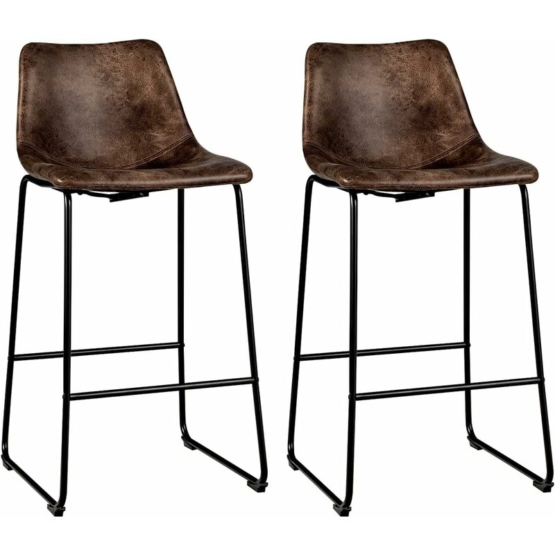 foto del prodotto relax4life set di 2 sgabelli da bar, sgabelli da cucina con poggiapiedi, 56 x 48 x 103 cm