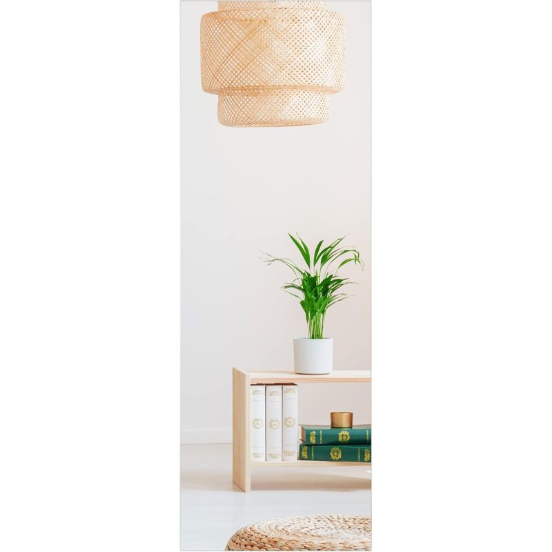 foto del prodotto relax4life specchio da parete lungo, specchio per abiti rettangolare senza cornice con vetro placcato in alluminio e strato antideflagrante, per