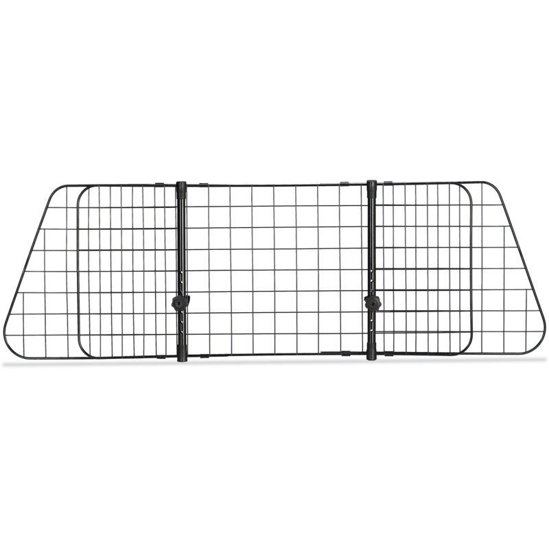 foto del prodotto relaxdays griglia divisoria per auto, bagagliaio, animali, valigie, universale, larg. regolabile, hl 40x92 157 cm, nero