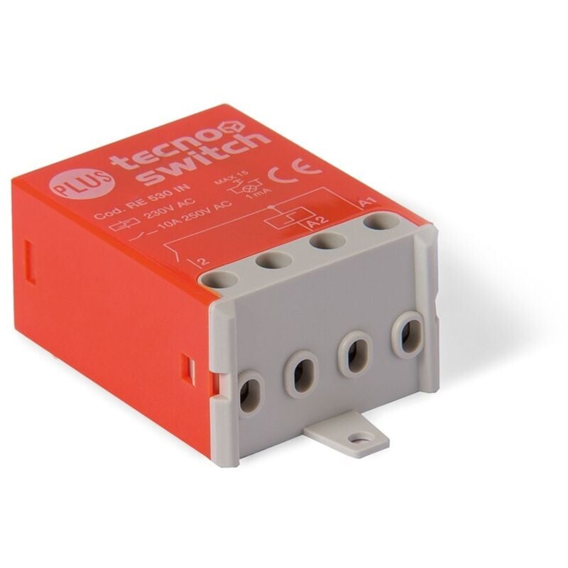 foto del prodotto rele ad impulsi 1 scambio 230v orange plus tecnoswitch cod. re530in 