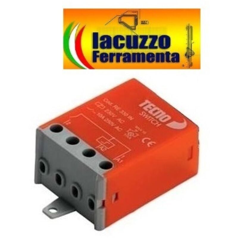 foto del prodotto rele interruttore ad impulsi meccanico orange re330in
