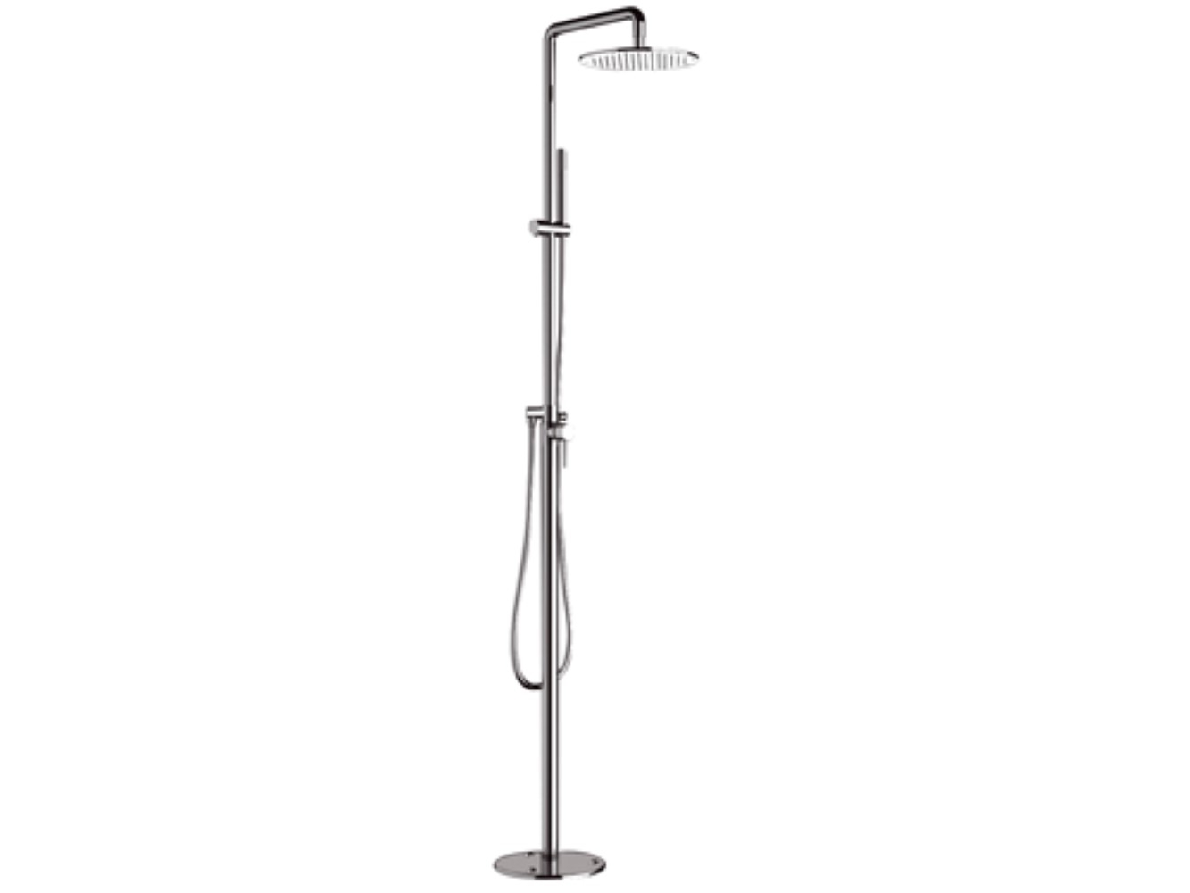 foto del prodotto remer colonna piscina free standing con miscelatore acqua calda fredda