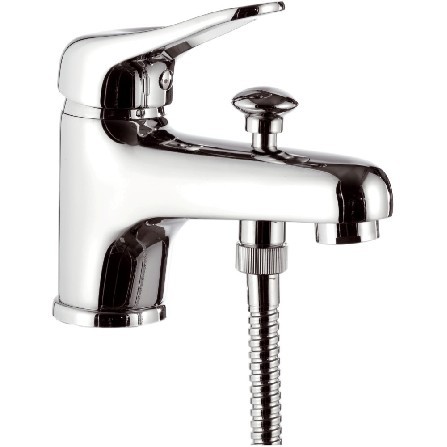 foto del prodotto remer miscelatore lavabo vasca con kit doccia serie kiss