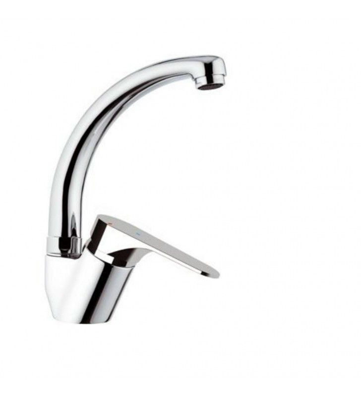 foto del prodotto remer miscelatore lavello class line eco bocca alta girevole, risparmio acqua