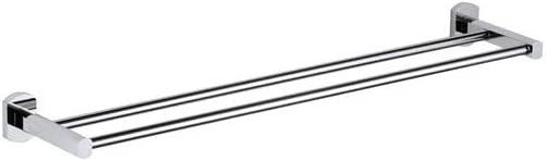 foto del prodotto remer portasalviette da muro dop pio 60 cm con supporti cromati 