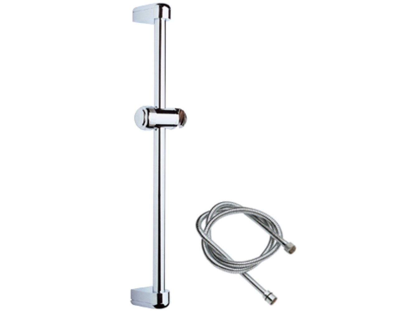foto del prodotto remer saliscendi cromato con flessibile 60 cm
