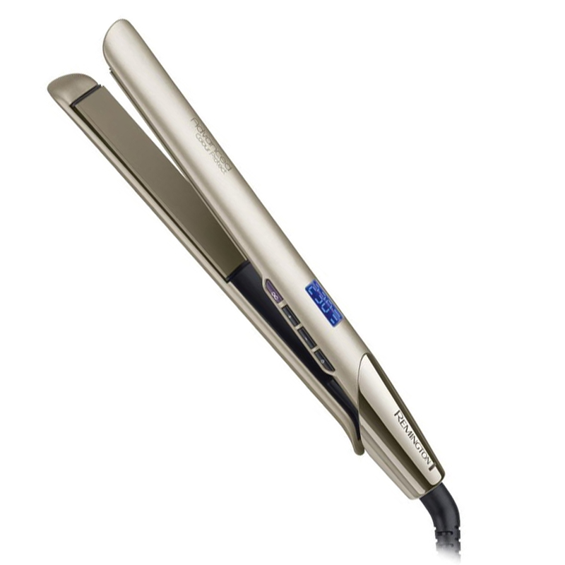 foto del prodotto remington s8605 piastra per capelli ceramica olio karite colourprotect lcd 230 c