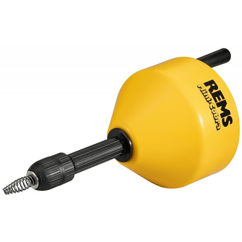 foto del prodotto rems apparecchio per pulizia tubi mini cobra per azionamento manuale ed elettrico 170010 