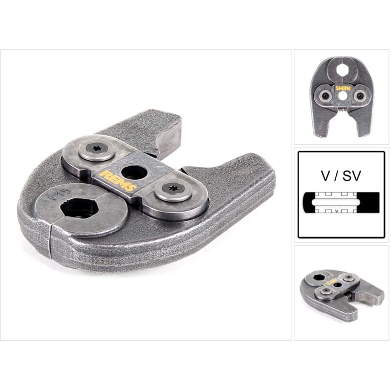 foto del prodotto rems ganasce per pressatrice mini v15 578328 per mini press