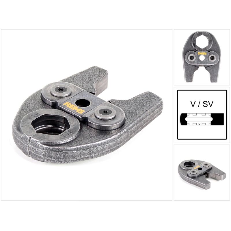 foto del prodotto rems ganasce per pressatrice mini v28 578336 per mini press