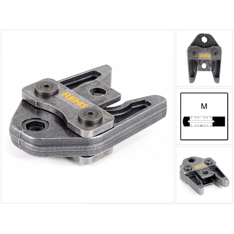 foto del prodotto rems ganasce standard m15 570110 per romax 4000 pressatrici a batterie acc etc