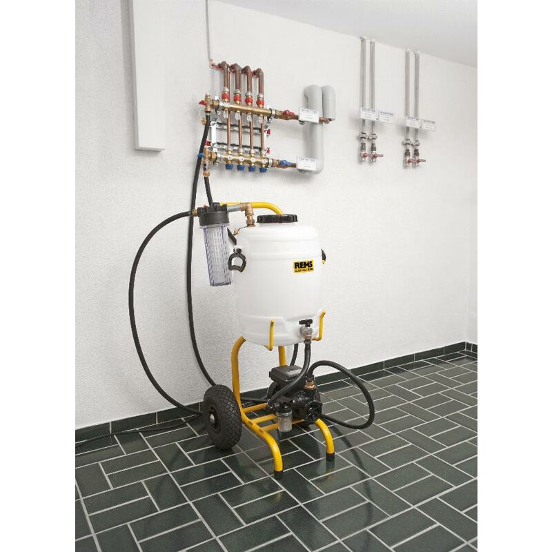 foto del prodotto rems solar push k60, pompa elettrica di riempimento e lavaggio 115312 r220