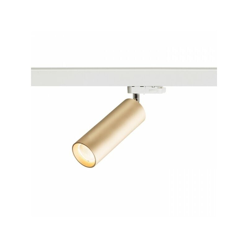 foto del prodotto rendl light faretto mavro per binario trifase oro 230v led 12w 38 3000k