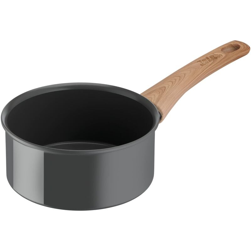 foto del prodotto renew, casseruola 16 cm, rivestimento antiaderente ceramico, eco progettato, riciclato, cottura sana, termo signal, utensile sicuro, made in france,